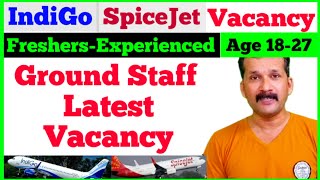 Indigo SpiceJe tAirport Airlines Latest Job Vacancy  Airlines walkin Latest Job Vacancy flyairAcademy [upl. by Sumner]