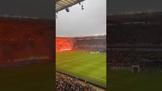 Copenhagen derby 🔥👌🏻Brondby IF vs FC Kobenhavn 27102024 🇩🇰 ultras [upl. by Yecam339]