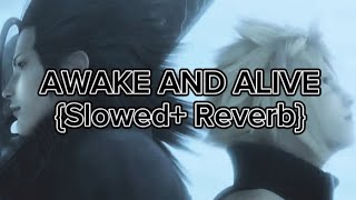 Skillet Awake and alive Slowed 08  Reverb [upl. by Florencia]