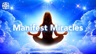 Guided Sleep Meditation Manifest Miracles While You Sleep [upl. by Androw]