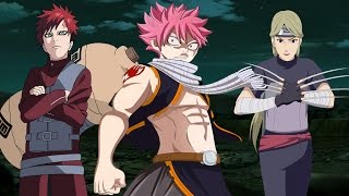 Natsu vs Gaara and Yugito [upl. by Ekul]