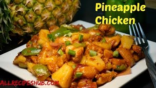 Pineapple chicken  Easy pineapple chicken  pineapple chicken recipe [upl. by Haywood]