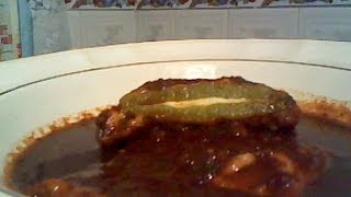 RECETA DE INDITOS VESTIDOS NOPALES RELLENOS [upl. by Llehsyt]