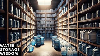 Water Storage Wisdom How Much is Enough for Preppers [upl. by Aikal]