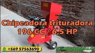 📷 FOTOS Chipeadora Motor Lifan 196cc 65HP Chile  XINOU [upl. by Adolpho]