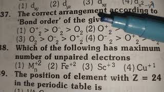 Iodoform test is answered by 2  which one is shown maximum un paired e sJee neet25 chemistr [upl. by Aicats]