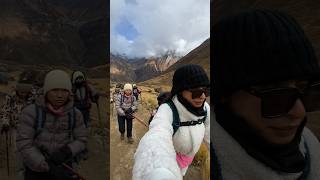 Annapurna Basecamp trekkings himalayas mountains ytshorts reels fyp inspiration motivation [upl. by Komsa]