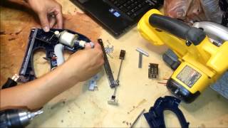 Arrow ET2025 Electric Stapler Disassemble and repair [upl. by Yrome]