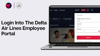 How To Login Into The Delta Air Lines Employee Portal 2024  Delta Skymiles Login [upl. by Yanrahc]