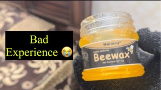 Beewax furniture polish review today daily routinebad experience [upl. by Nehtanhoj]