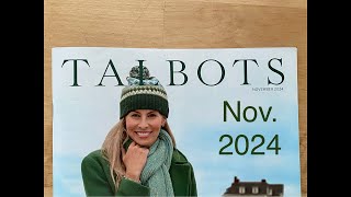 TALBOTS👜NOVEMBER 2024🛒CATALOG FLIPTHROUGH👗WOMENS CLOTHING IN SIZES 024👝 [upl. by Barbette991]