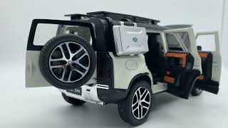 LAND ROVER DEFENDER 2022  SCALE 124  DIE CAST CAR MODEL REVIEW [upl. by Uird]