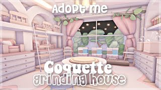 Coquette Grinding  House build  Adopt me [upl. by Schuman]