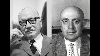 Adorno  Gehlen Ist die Soziologie eine Wissenschaft vom Menschen [upl. by Leksehc]