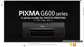 How to install canon g670 printer driver in windows781011 without CDDVD [upl. by Ellenig]