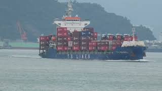 CONTAINER SHIP TS MAWEI 20241110 P3310018 [upl. by Affra]