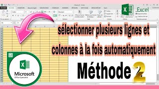 Excel  Sélectionner rapidement 1 tableau expliqué en 12 secondes [upl. by Aivatan945]