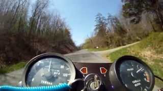 Yamaha RD 350 Girly Bike Test Run 1 [upl. by Elicul952]