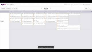 MYOB Advanced WFM Rostering [upl. by Close]