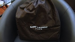 Unboxing Saint Laurent Sac De Jour [upl. by Eudoca]