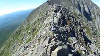 Mount Katahdin Knife Edge  GoPro [upl. by Onairotciv]