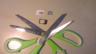 Cut MICRO SIM Card to NANO SIM Card for iPhone 5  What you need to know about Nano Sim Cards [upl. by Ihsir559]