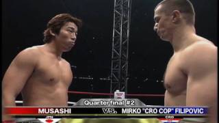 Musashi vs Mirko CroCop  K1 GP 99 FINAL [upl. by Selegna]