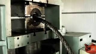 video of hydraulic wire rope press machine [upl. by Jacklin]