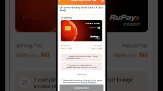 ICICI Bank Pre approval RuPay credit card [upl. by Ara]