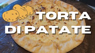 TORTA DI PATATE 🥔 Ricetta di Zeri Lunigiana [upl. by Kliber]