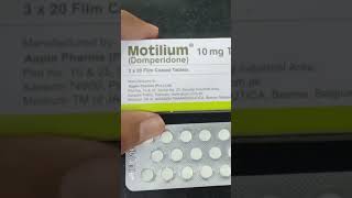 Motilium 10mg Tablet Use in UrduMotilium Syrup UseDomperidone 10mgMotilium Tablet 10mgMotilium V [upl. by Helse]