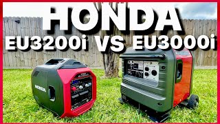 Load Test Honda EU3200i VS Honda EU3000i Comparison Fuel Injected vs Carbureted [upl. by Oivat803]