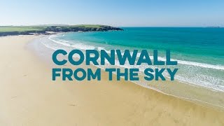 Cornwall from the Sky Aerial video of Padstow and surrounding beaches [upl. by Cordula8]