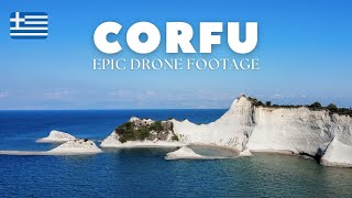 Corfu from Above A Stunning Cinematic Drone Experience 🇬🇷 [upl. by Cohbath]