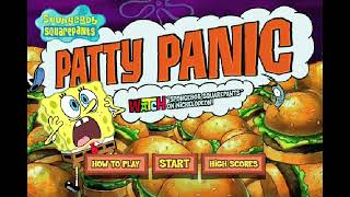 SpongeBob SquarePants Patty Panic  Title ScreenInstructions Music HIGH QUALITY [upl. by Griselda]