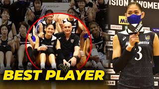 Jaja Santiago PLAYER OF THE GAME  Ageo Medics vs PFU Bluecats Highlights  Japan V League 2021 [upl. by Miner111]