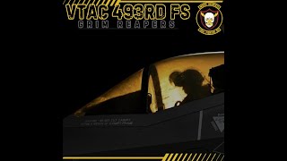 vTAC 493rd FS arrive at RAF Lossiemouth for training [upl. by Onileba623]