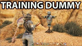 Training Dummy Ark Survival Evolved How to [upl. by Rebmit]