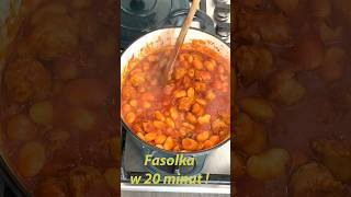 Fasolka w 20 minut shorts fasolka gotowanie [upl. by Lrat]