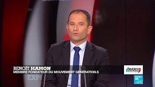 Interview de Benoît Hamon France 24 18 septembre 2018 [upl. by Hanny599]