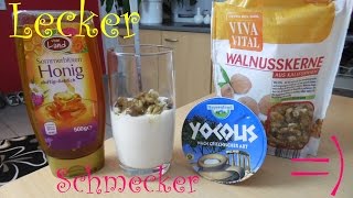 Griechischer Joghurt mit Nüssen und Honig ♥ Ein Traum ♥ [upl. by Artim531]