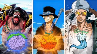 Las 10 Frutas Logia MÁS PODEROSAS de One Piece 🌪🔥 [upl. by Lletniuq]