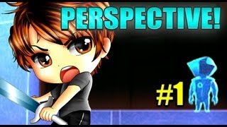 Lets play Perspective Ep 1  with HomelessGoomba amp SillyBuilder [upl. by Leugim764]