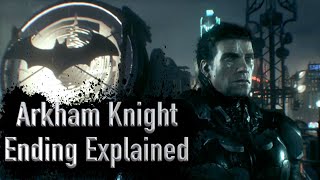 Arkham Knight Ending Explained How Batman Is In Suicide Squad [upl. by Appel]