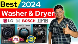 Top 3 Best Washer and Dryer 2024⚡Best Washer Dryer Combo in India 2024⚡Best Washer Dryer Combo [upl. by Ocram]