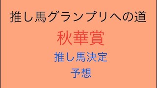 2024年推し馬グランプリへの道 秋華賞 推し馬決定 予想 [upl. by Haidej]