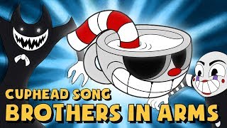 CUPHEAD SONG BROTHERS IN ARMS LYRIC VIDEO  DAGames [upl. by Torrie930]