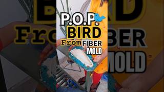 StepbyStep POP Bird 🐦 from Fiber Mold – Unmissable Tricks for Every Artist 🎨✨ 🐧🐤🐥 [upl. by Nelon]