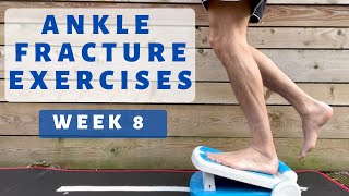 Ankle Fracture Routine Recovery Exercises Week 8 to 10 [upl. by Roz829]