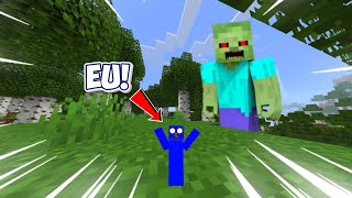 eu fiquei MINÚSCULO no minecraft [upl. by Clifford]